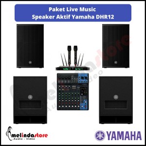 Paket Live Music Speaker Aktif Yamaha DHR12